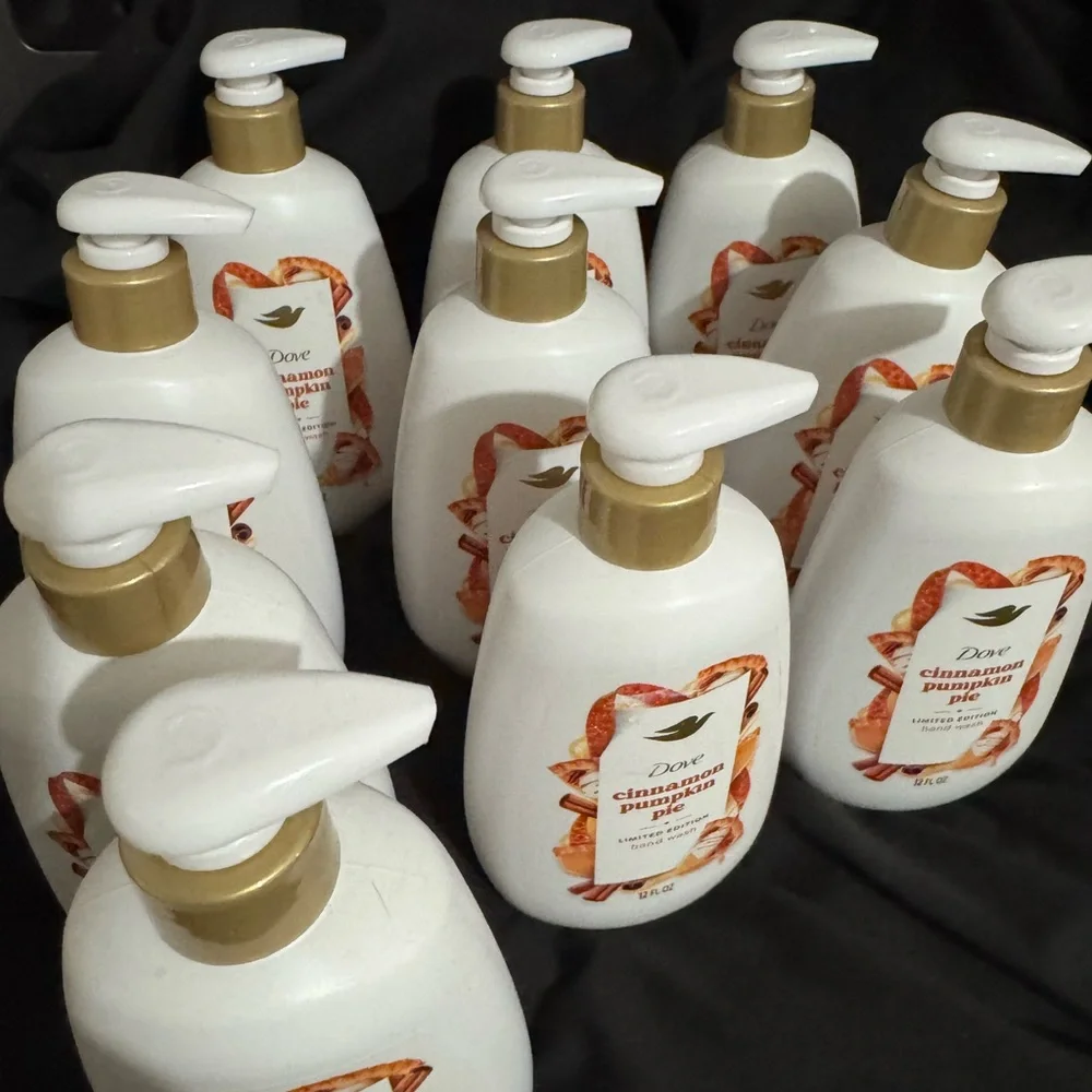 10 Dove Limited Edition Hand Wash Cinnamon Pumpkin Pie 12 Fl Oz